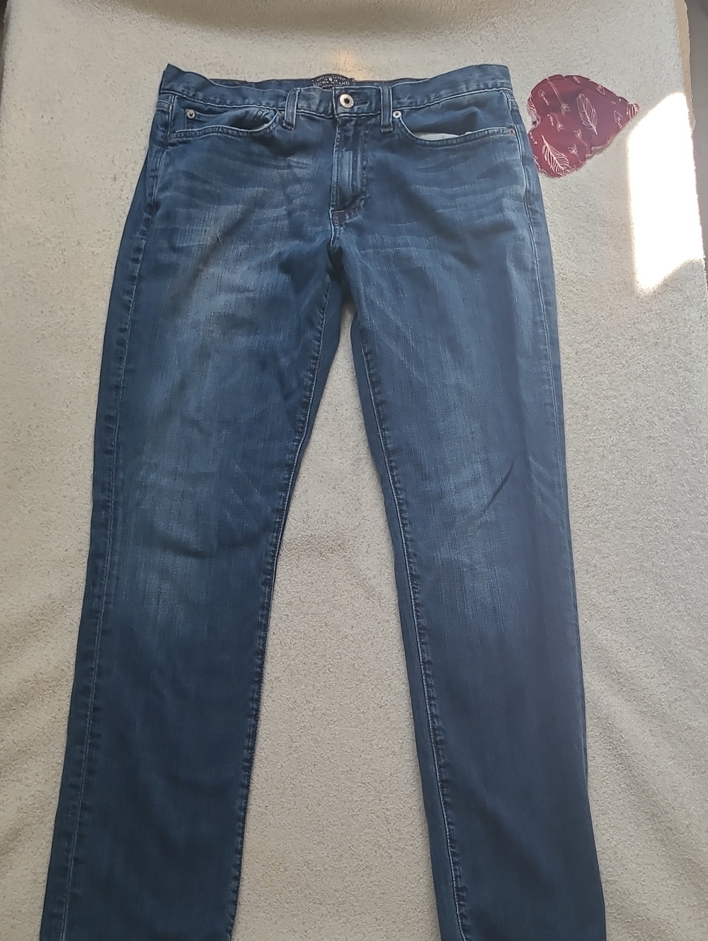 Lucky Brand Men's Slim Straight Jeans - Blue Wash